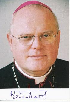 Reinhard Marx  Bischof von Trier Kirche  Autogrammkarte  original signiert 