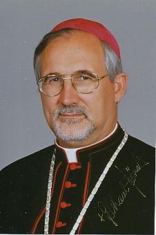 Gebhard Fürst Bischof von Rottenburg  Kirche  Autogramm Foto  original signiert 