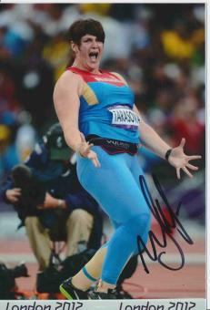 Irina Tarasova  Rußland  Leichtathletik Autogramm Foto original signiert 