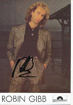 Robin Gibb † 2012   Bee Gees  Musik Autogrammkarte original signiert 