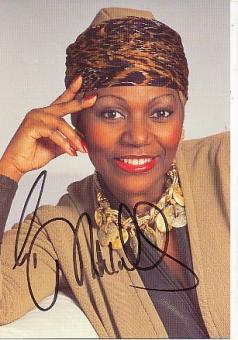 Liz Mitchell  Boney M  Musik Autogrammkarte original signiert 