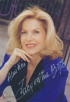 Jacqueline Boyer  Film + TV Autogrammkarte original signiert 