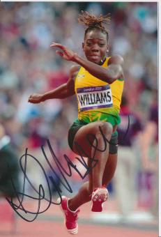 Kimberly Williams  Jamaika  Leichtathletik Autogramm Foto original signiert 