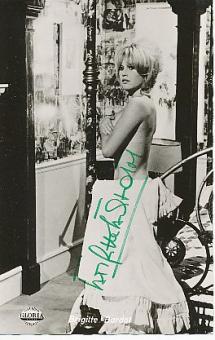 Brigitte Bardot  Die Verfüherin  Film + TV Autogrammkarte original signiert 