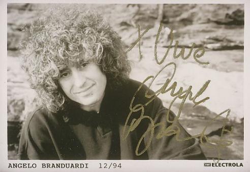 Angelo Branduardi  1994 Musik Autogramm Foto original signiert 