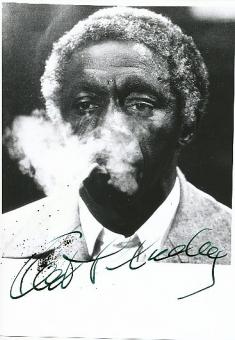 Art Blakey † 1990 Jazz Schlagzeuger bei The Jazz Messengers Musik Autogramm Foto original signiert 
