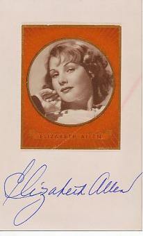Elizabeth Allen † 2006  Film & TV Autogramm Foto original signiert 