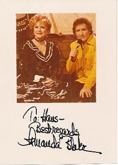 Amanda Blake † 1989  Film & TV Autogramm Foto original signiert 