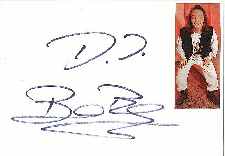 DJ Bobo  Musik Autogramm Karte original signiert 