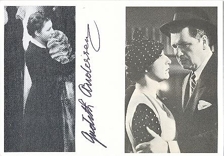 Judith Anderson † 1992 Film & TV Autogramm Karte original signiert 