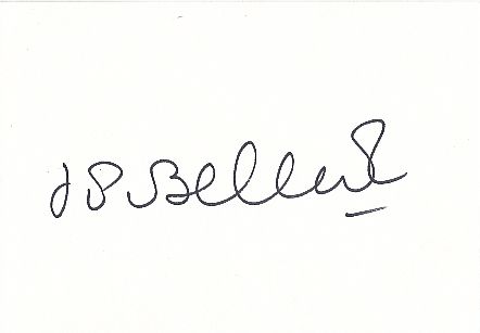 Jean Paul Belmondo † 2021  Film & TV Autogramm Karte original signiert 