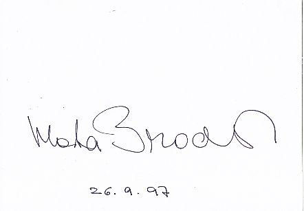 Vlastimil Brodsky † 2002  Film & TV Autogramm Karte original signiert 