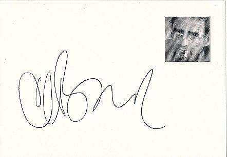 Claude Brasseur  Film & TV Autogramm Karte original signiert 