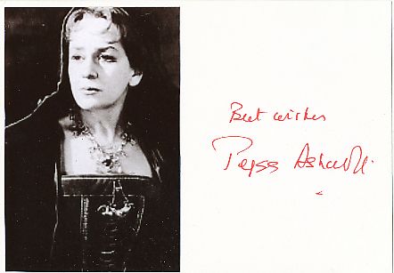 Peggy Ashcroft † 1991 Film & TV Autogramm Karte original signiert 