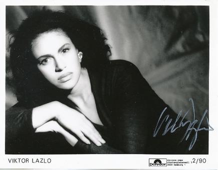 Viktor Lazlo  Musik Autogramm Foto original signiert 
