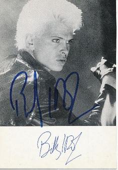 Billy Idol  Musik Autogrammkarte original signiert 