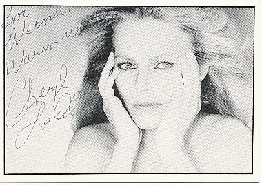 Cheryl Ladd  Film + TV Autogrammkarte original signiert 