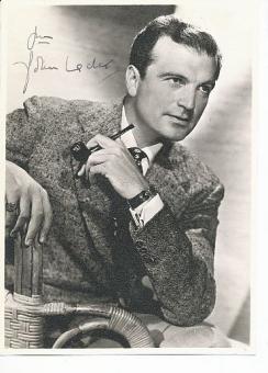 John Loder † 1988  Film + TV Autogramm Foto original signiert 