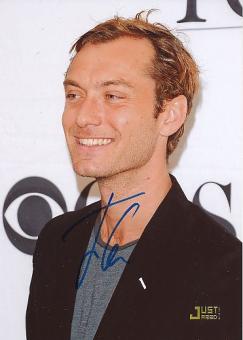 Jude Law  Film + TV Autogramm Foto original signiert 