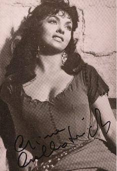 Gina Lollobrigida † 2023  Film + TV Autogramm Foto original signiert 