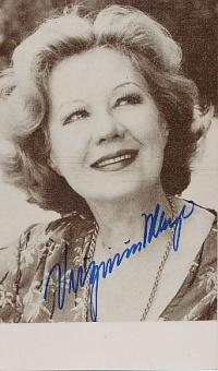 Virginia Mayo † 2005  Film + TV Autogramm Foto original signiert 