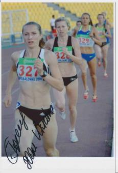 Zoya Hladun Nesterenko  Ukraine  Leichtathletik Autogramm Foto original signiert 
