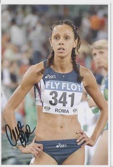 Elisa Cusma  Italien  Leichtathletik Autogramm Foto original signiert 