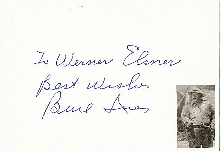 Burl Ives † 1995  Film+ TV  Autogramm Karte original signiert 