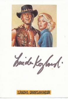 Paul Hogan  Film+ TV  Autogramm Karte original signiert 