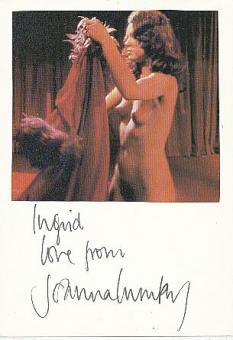Joana Lumley  Nackt  Film+ TV  Autogramm Karte original signiert 