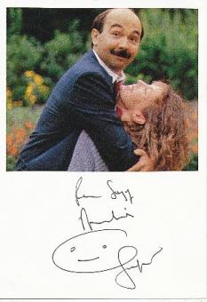 Gerard Jugnot  Film+ TV  Autogramm Karte original signiert 