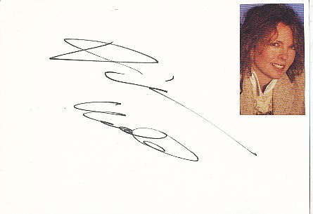 Diane Keaton  Film+ TV  Autogramm Karte original signiert 