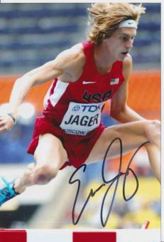 Evan Jager  USA    Leichtathletik Autogramm Foto original signiert 