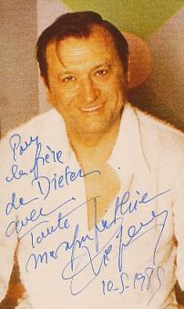 Claude Pieplu † 2006  Film & TV Autogramm Foto original signiert 