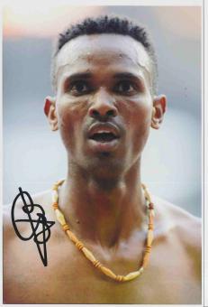 Dejen Gebreskel  Äthiopien   Leichtathletik Autogramm Foto original signiert 