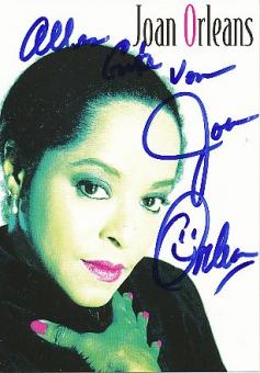 Joan Orleans  Musik Autogrammkarte original signiert 