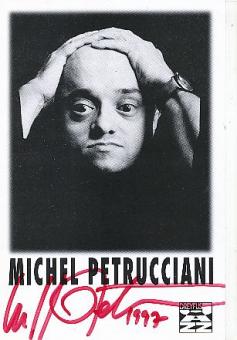 Michel Petrucciani † 1999  Jazz Pianist  Musik Autogrammkarte original signiert 