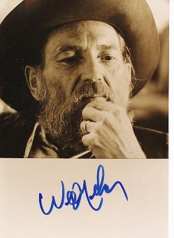 Willie Nelson  Country  Musik Autogramm Foto original signiert 
