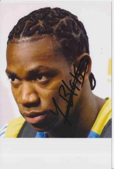 Yohan Blake  Jamaika   Leichtathletik Autogramm Foto original signiert 