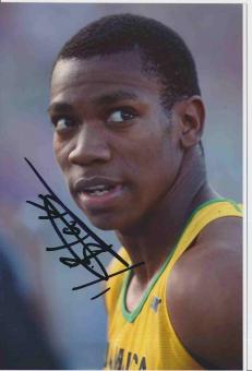 Yohan Blake  Jamaika   Leichtathletik Autogramm Foto original signiert 