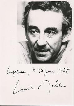 Louis Malle † 1995  Regisseur  Film & TV Autogramm Foto original signiert 