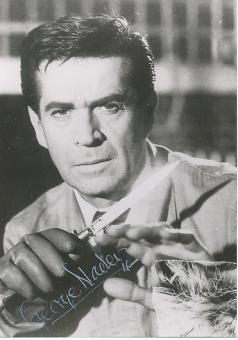 George Nader † 2002  Film & TV Autogramm Foto original signiert 