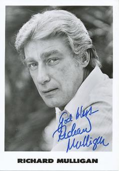 Richard Mulligan † 2000  Film & TV Autogramm Foto original signiert 