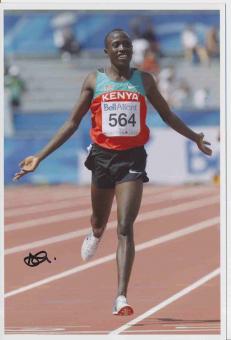 David Kiprotich Bett  Kenia  Leichtathletik Autogramm Foto original signiert 
