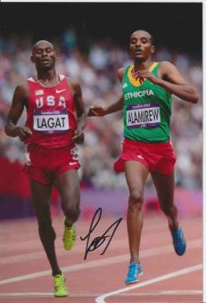 Yenew Alamirew  Äthiopien  Leichtathletik Autogramm Foto original signiert 