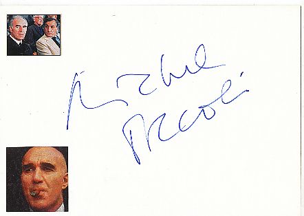 Michel Piccoli † 2020  Film & TV Autogramm Karte original signiert 