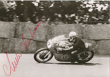 Mike Hailwood † 1981  Motorrad Sport Autogrammkarte original signiert 