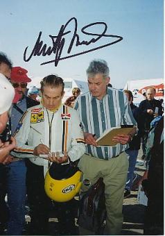 Umberto Masetti † 2006 Italien  2 x Weltmeister  Motorrad Sport Autogramm Foto original signiert 