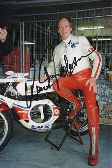 Kent Andersson † 2006  SWE  Motorrad Sport Autogramm Foto original signiert 