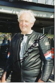 Derek Minter  † 2015  GB  Motorrad Sport Autogramm Foto original signiert 